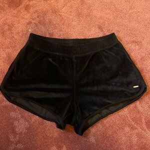 Hollister velour soft shorts, size small